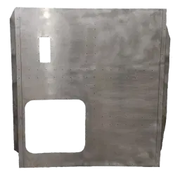 Right Side w/ Baggage Door - Flat Top - 63"