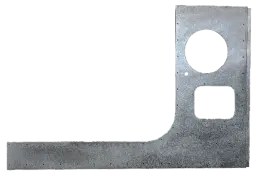 Cab Side - Passenger (Air Intake, Air Cleaner, A/C Wire Cutouts)